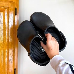 Crocs Black Slip On 36